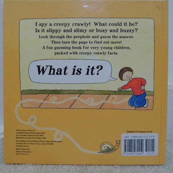 What's Creepy and Crawly? Trailfinders Book 2001 by Claire Llewellyn - Picture 2 of 6